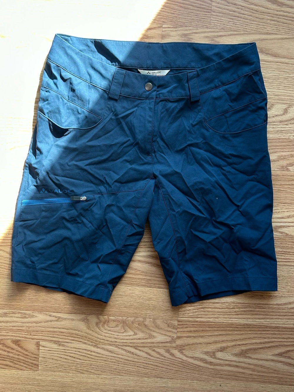 VAUDE Men’s cycling shorts Blue Size 40